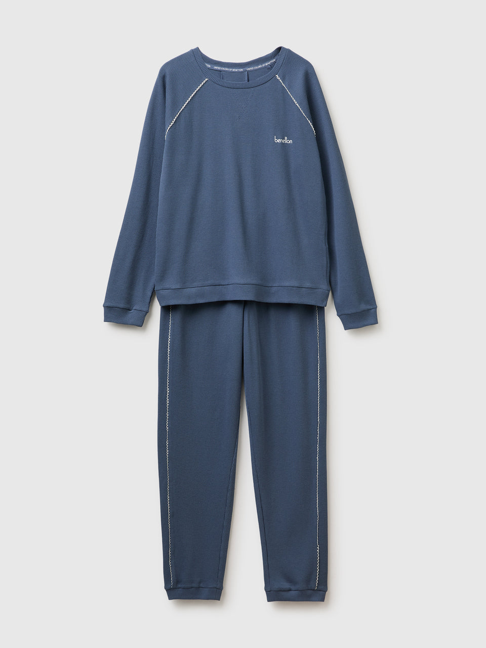 Pijama 100% algodão efeito colmeia - ucb_image_FS