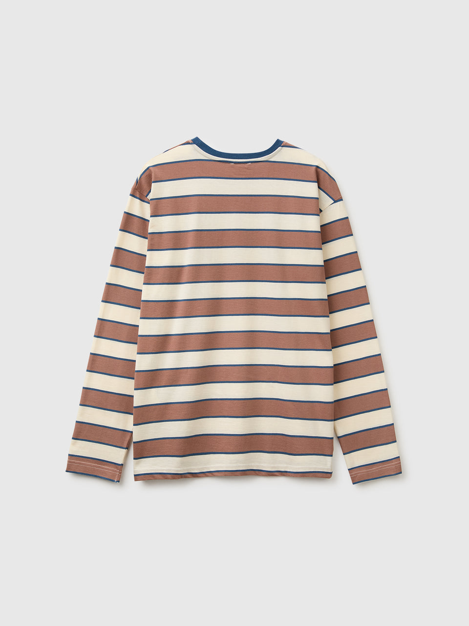 T-shirt às riscas em algodão orgânico - ucb_image_BS