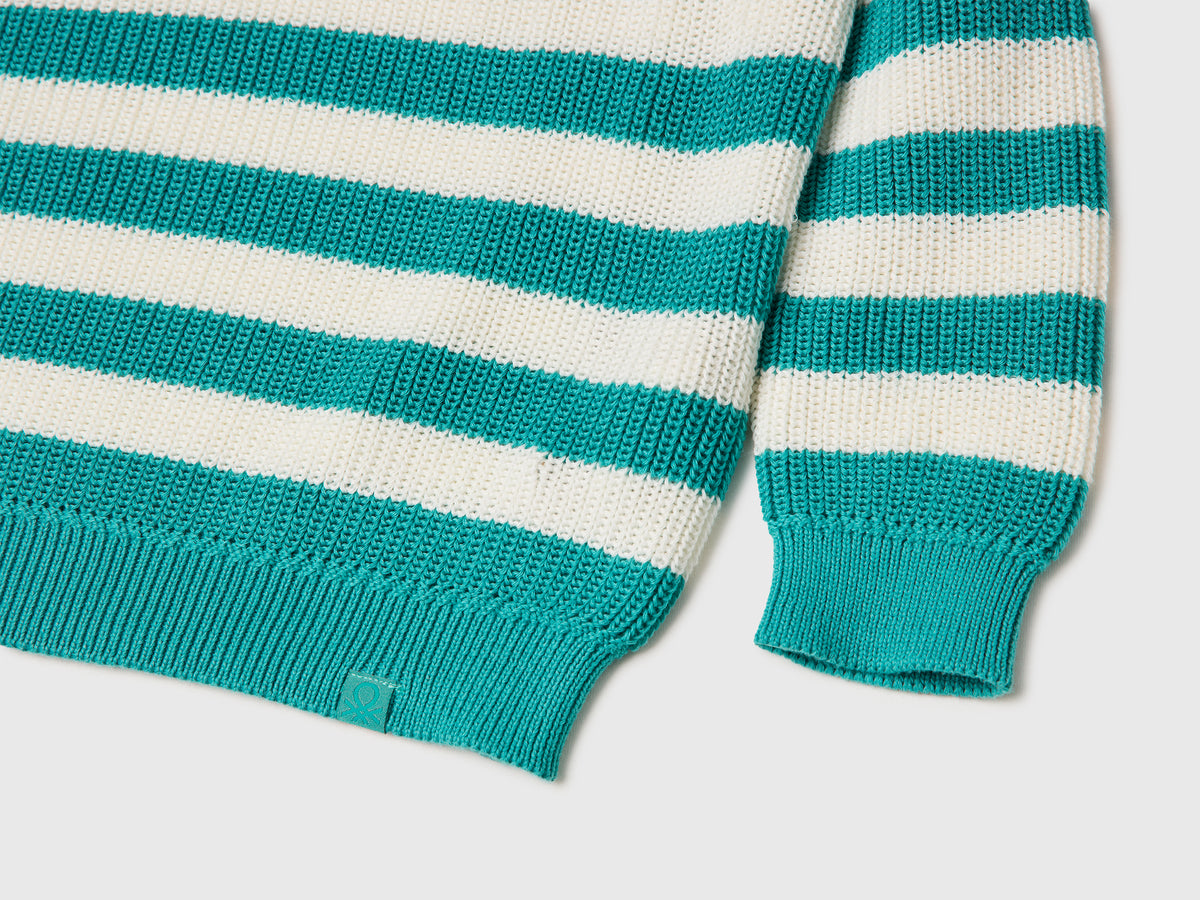 Sweater with two-tone stripes - ucb_image_DS1