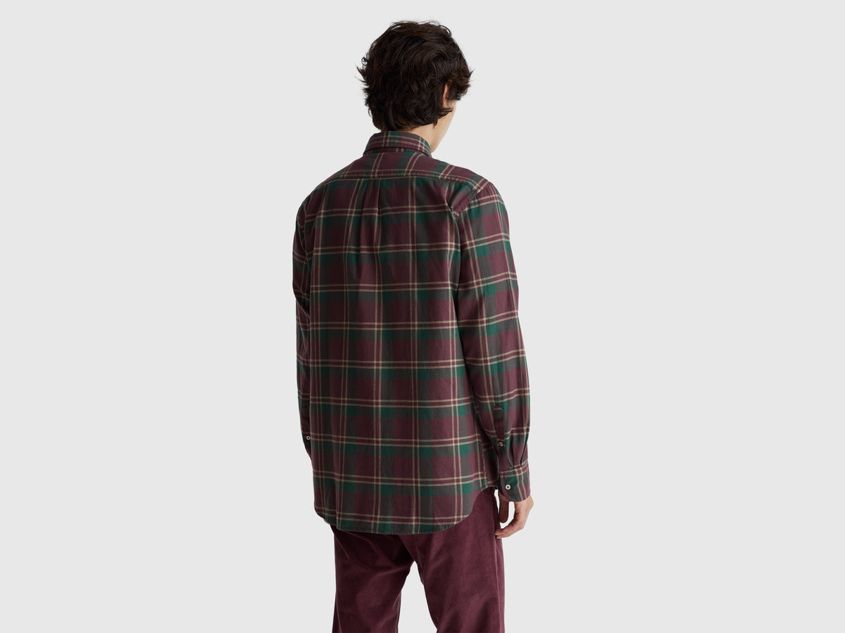 Camisa button down em flanela - ucb_image_B