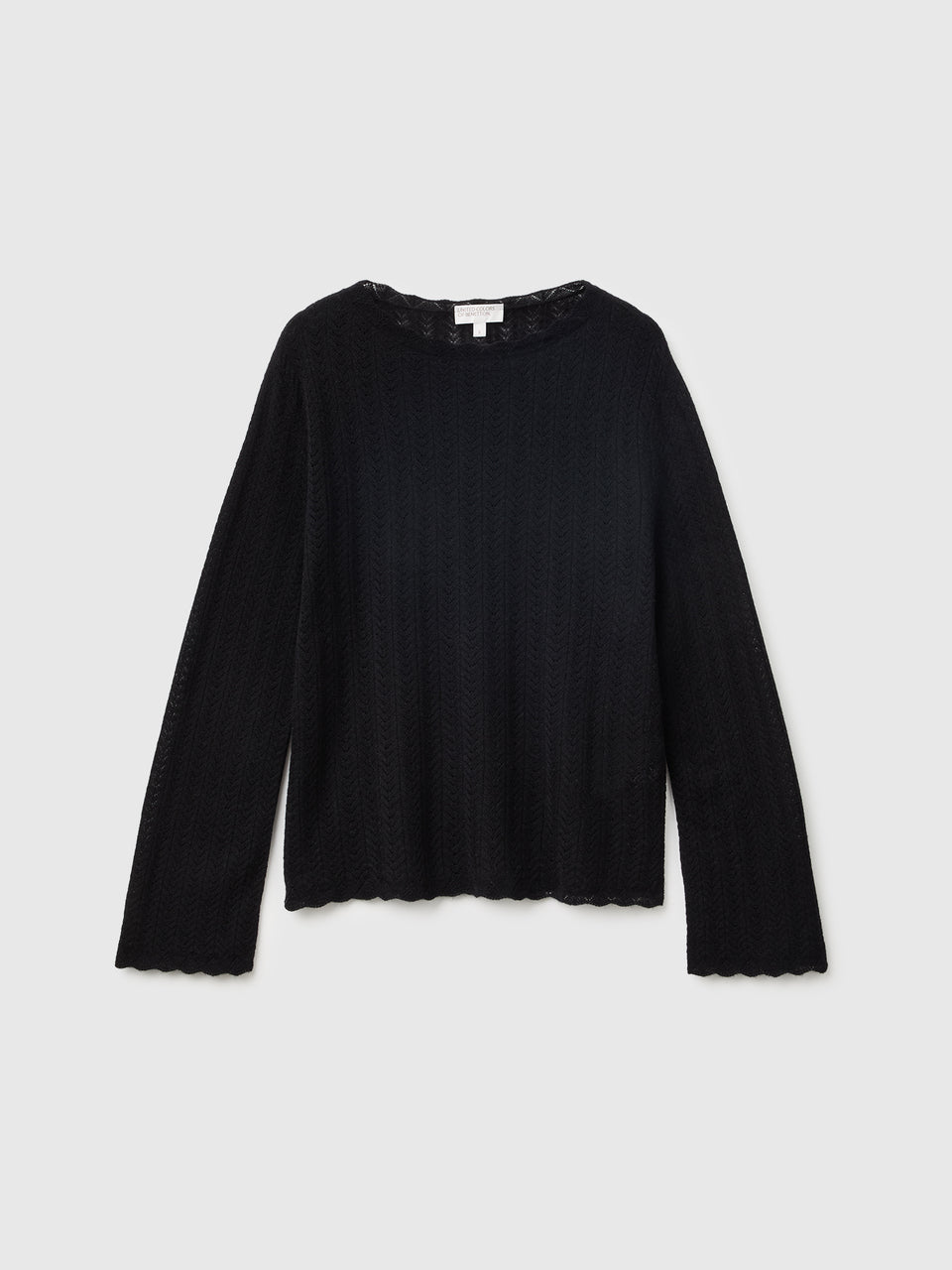 Camisola perfurada em mistura de lã ultraligeira - ucb_image_FS