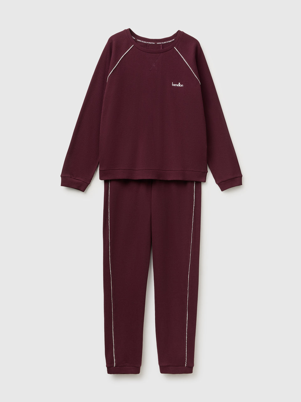 Pijama 100% algodão efeito colmeia - ucb_image_FS