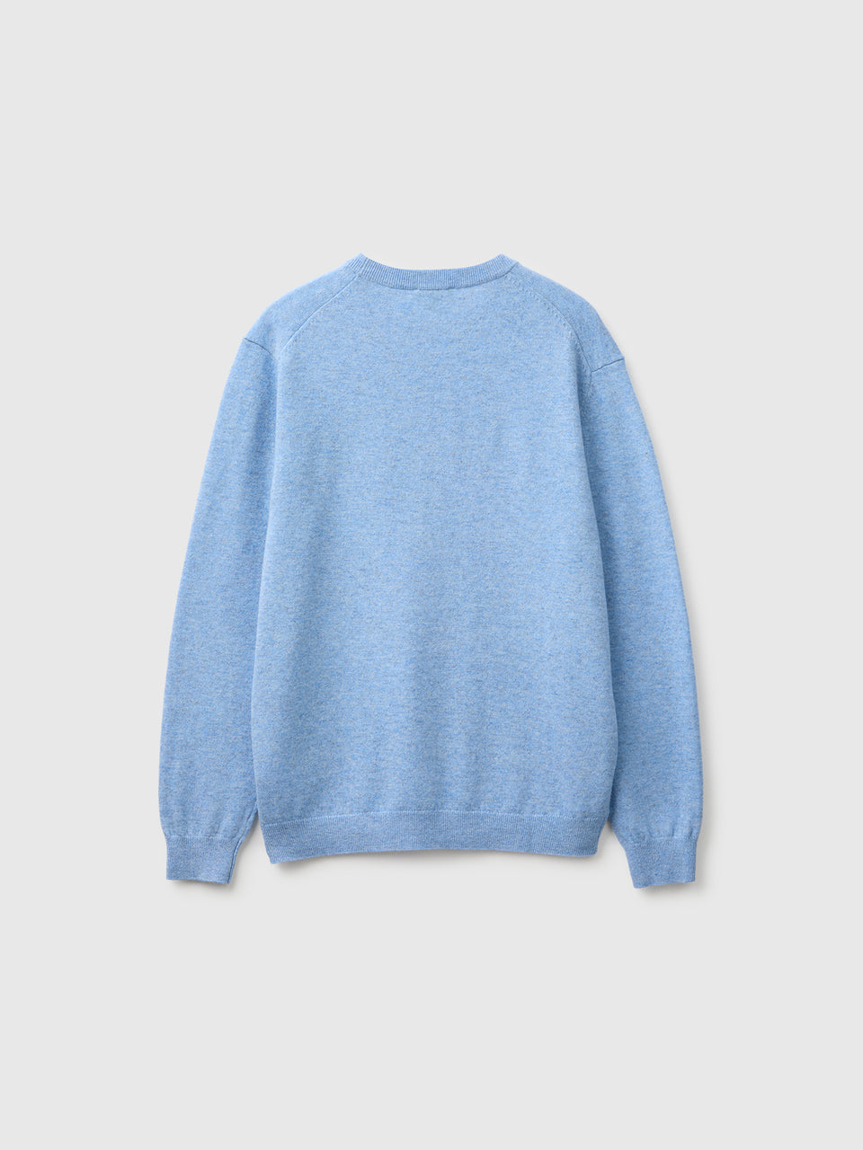 Camisola azul-celeste em pura lã Merino - ucb_image_BS