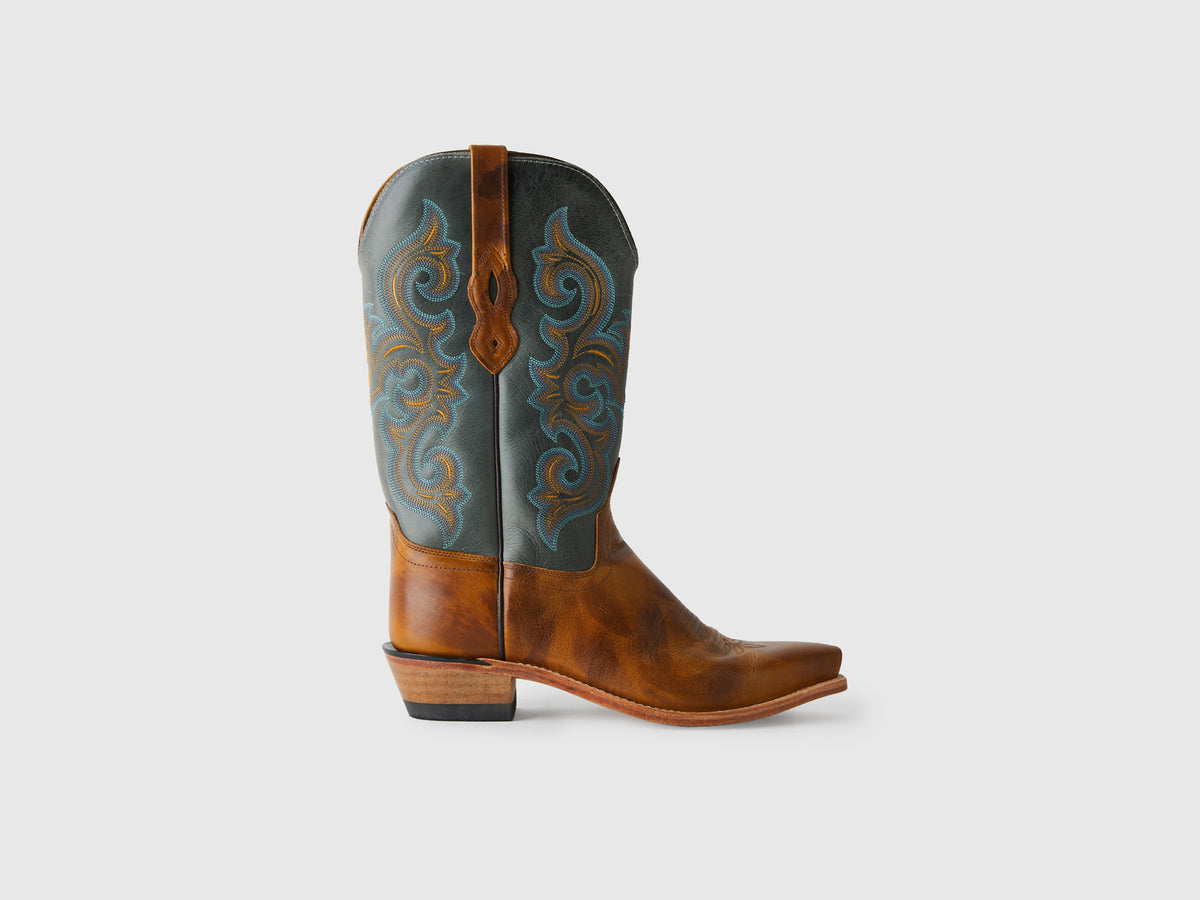 Botas texanas altas bicolor - ucb_image_FY