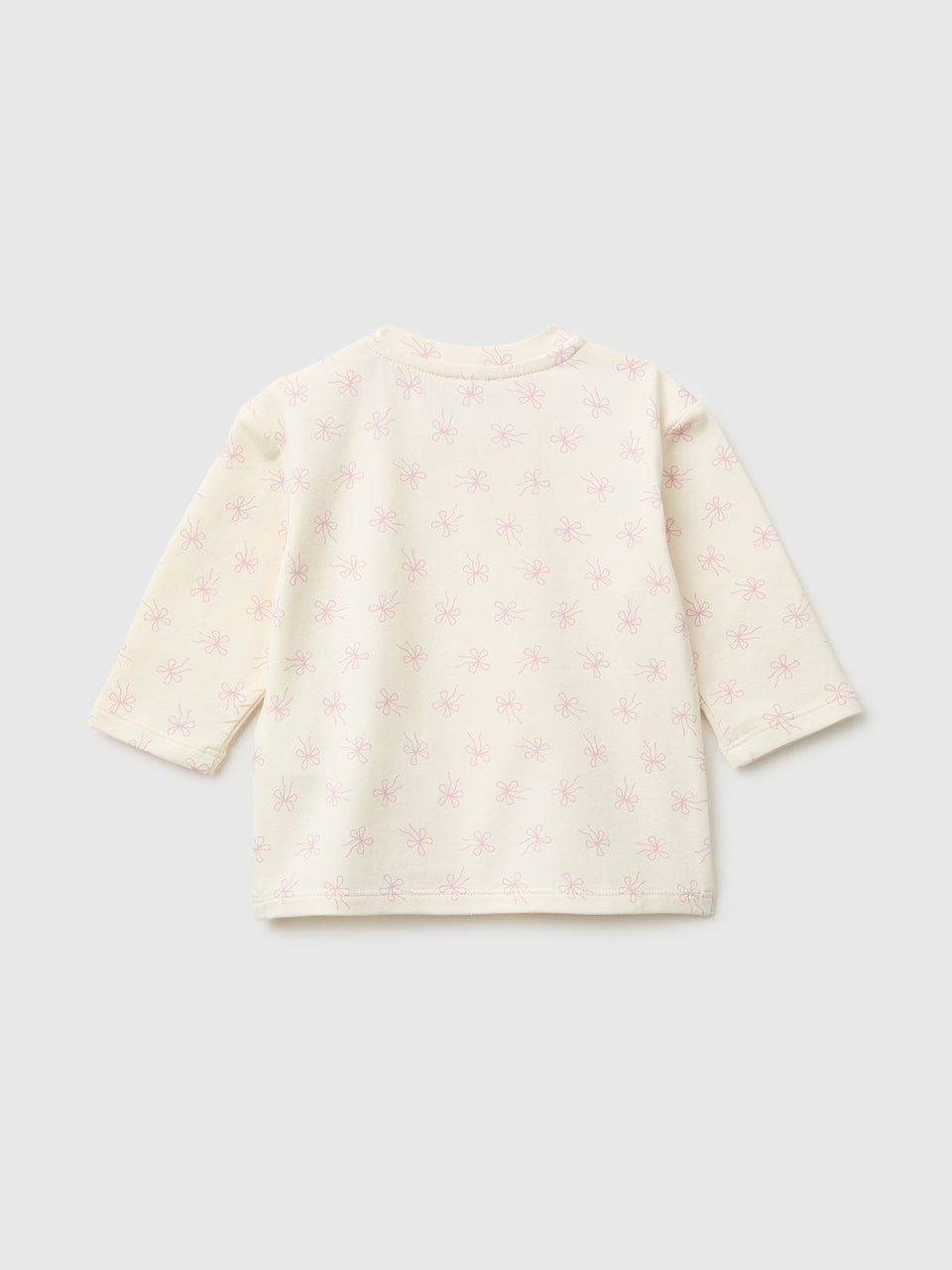 T-shirt com estampa de laços em algodão stretch  - ucb_image_BS