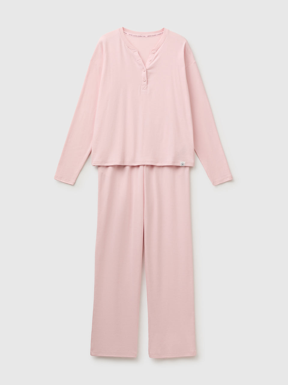 Pijama com t-shirt de gola henley - ucb_image_FS